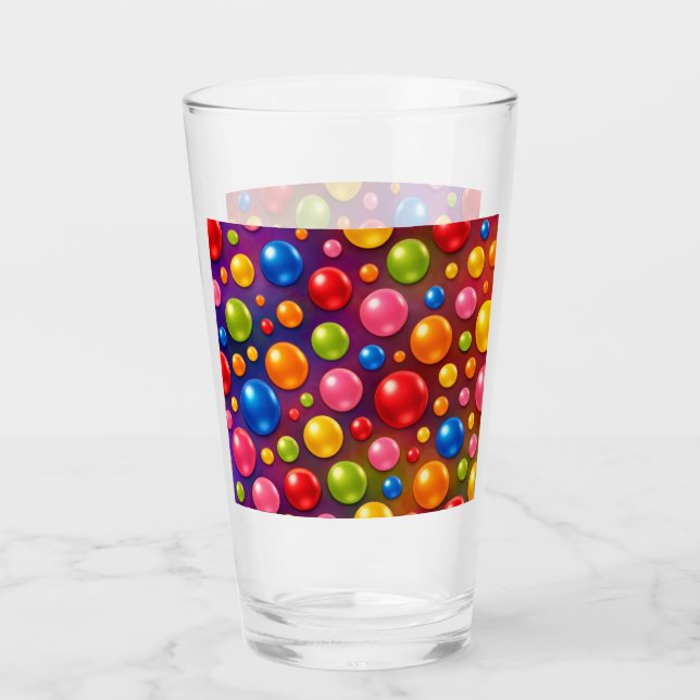 Copo De Pint pontos bolados da gália  (Frente)