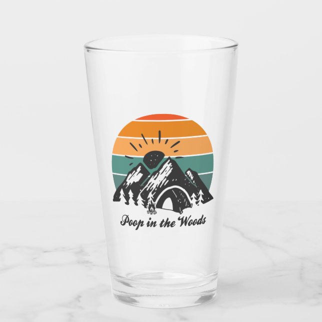 Copo De Pint Poop In The Woods (Frente)