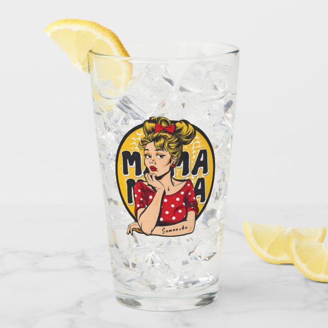 Copo De Pint Pop da Mãe Personalizada (4) (Gelo frontal)