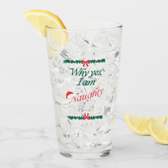 Copo De Pint "Por que sim, eu sou malvado" (Gelo frontal)