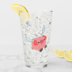 Copo De Pint Porco de Cartoon Bonito
