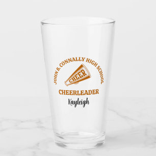 Copo De Pint Porrista do Orange High School Personalizado