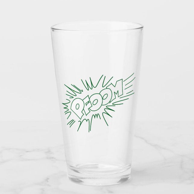 Copo De Pint Pow! Zap! História em quadrinhos Tumbler - Onomato (Frente)