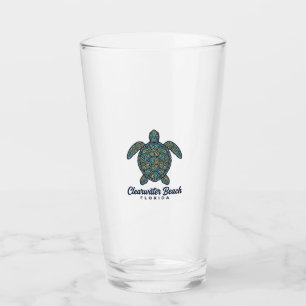 Copo De Pint Praia de Clearwater Flórida Tartaruga Marinha Dese