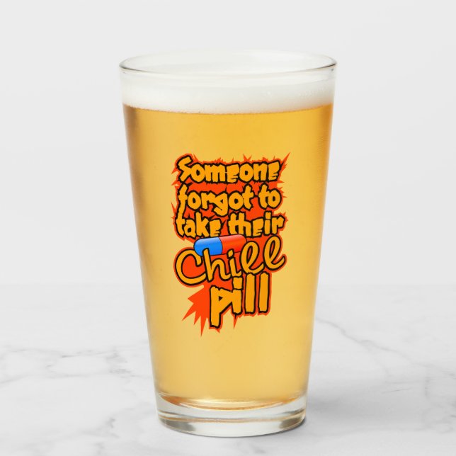 Copo De Pint Preenchimento de nome personalizado (Frente (Preenchido))