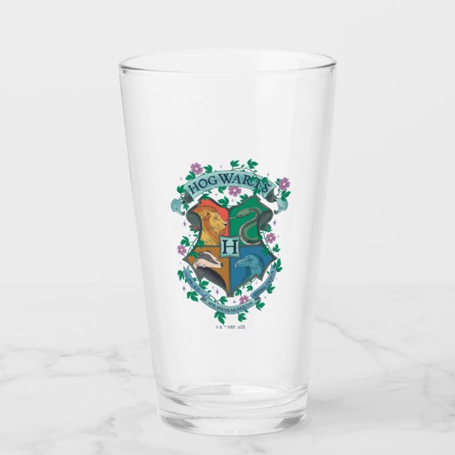 Copo De Pint Prender Floral HOGWARTS™ (Frente)