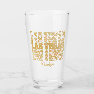 Copo De Pint Presente de Festa de solteira Dourada de Las Vegas
