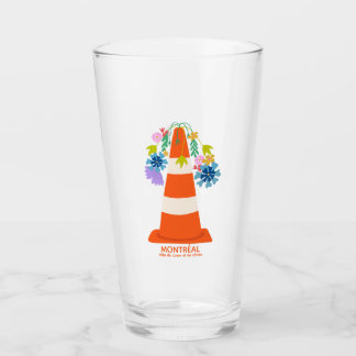 Copo De Pint Presente humorístico de Montréal cones laranjas ci