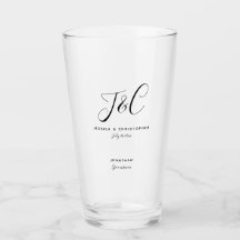 Presente para Padrinho Monograma Inicial Casamento