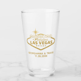Copo De Pint Presente Personalizado de Casamento em Las Vegas p