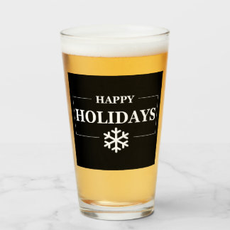 Copo De Pint Presente personalizado de Natal feliz personalizad