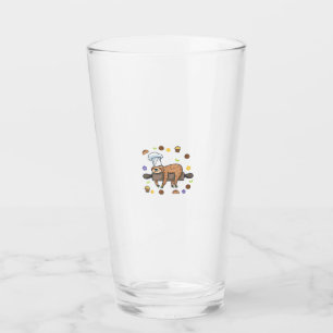 Copo De Pint Presentes Engraçados de Confeitaria - Sloth Baker