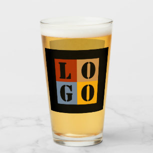 Copo De Pint Presentes Personalizados Modernos em Branco Simple