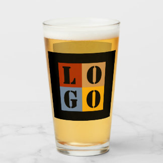 Copo De Pint Presentes Personalizados Modernos em Branco Simple