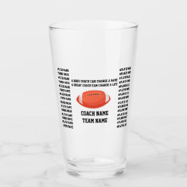 Copo De Pint Presentes Personalizados para Treinador de Futebol