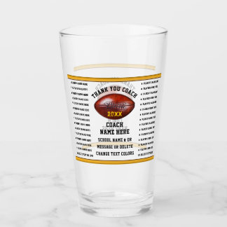 Copo De Pint Presentes Personalizados para Treinadores de Futeb