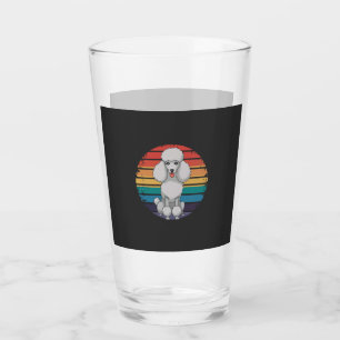 Copo De Pint Presentes Retro de Cão Amante de Poodle para Homen
