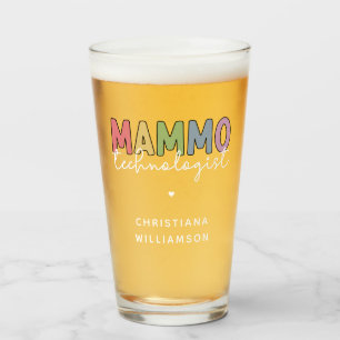 Copo De Pint Presentes técnicos do tecnólogo de mamografia pers