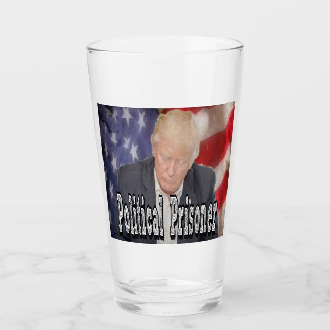 Copo De Pint Preso Político Trump (Frente)