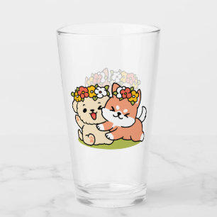 Copo De Pint Primavera dentro da cutena - Ilustração Adorável d