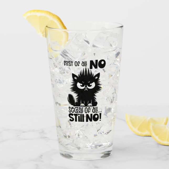 Copo De Pint Primeiro De Tudo, Presente Sem Graça Para Amantes  (Gelo frontal)