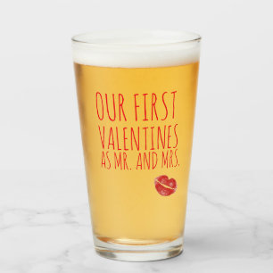 COPO DE PINT PRIMEIROS NAMORADOS COMO O SR. E A SRA. AMOR BEIJO