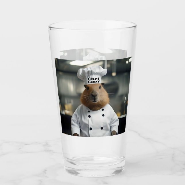 Copo De Pint Proeza de Massa: O Capivara Culinário (Frente)