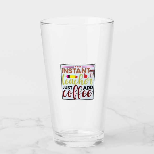 Copo De Pint Professor de presentes | Instantâneo Teaccher Bast (Frente)