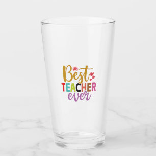 Copo De Pint Professor de presentes Melhor Professora Do Mund