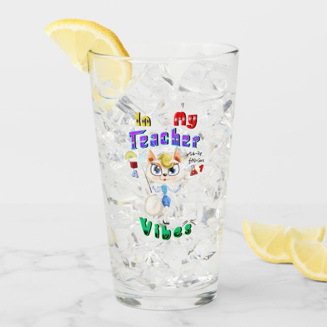 Copo De Pint Professora (Gelo frontal)