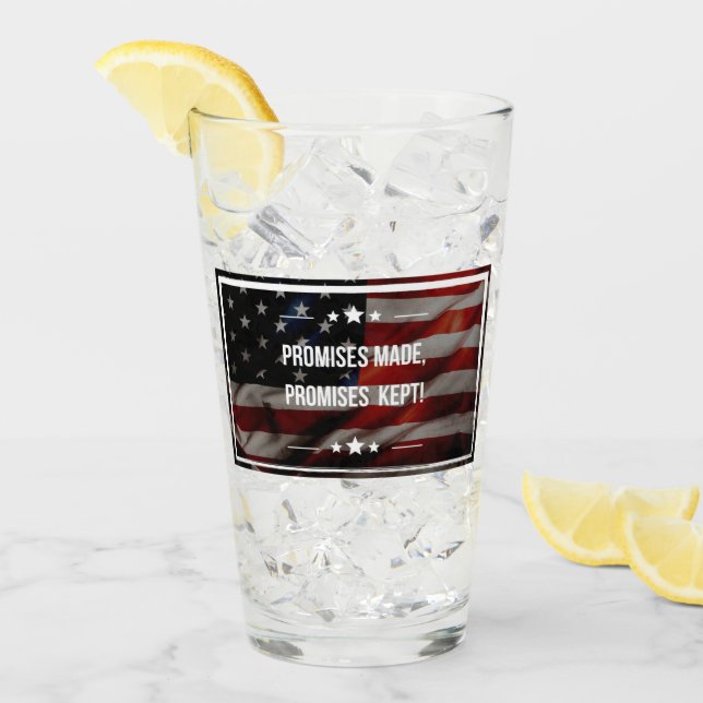 Copo De Pint Promessas feitas de vidro de cerveja (Gelo frontal)