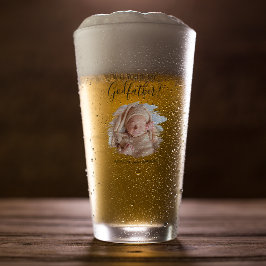 Copo De Pint Proposta de Padrinho de Foto Moderno