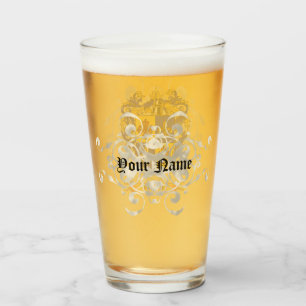 Copo De Pint Proteção personalizada do sobrenome Quintana blind