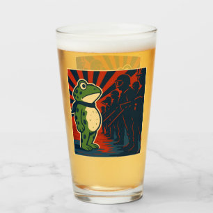 Copo De Pint Protesto do Sapo de Portland