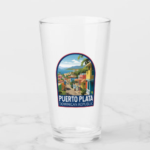 Copo De Pint Puerto Plata República Dominicana Viagem Art Vinta
