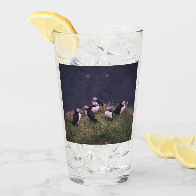 Copo De Pint Puffins Atlântico (Gelo frontal)
