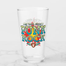 Punk Rock Soul Glass Tumbler