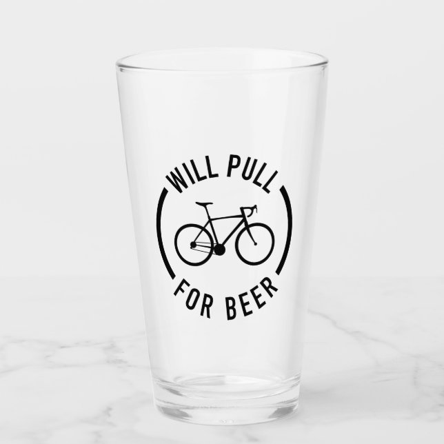 Copo De Pint Puxará Para O Ciclo Da Cerveja (Frente)