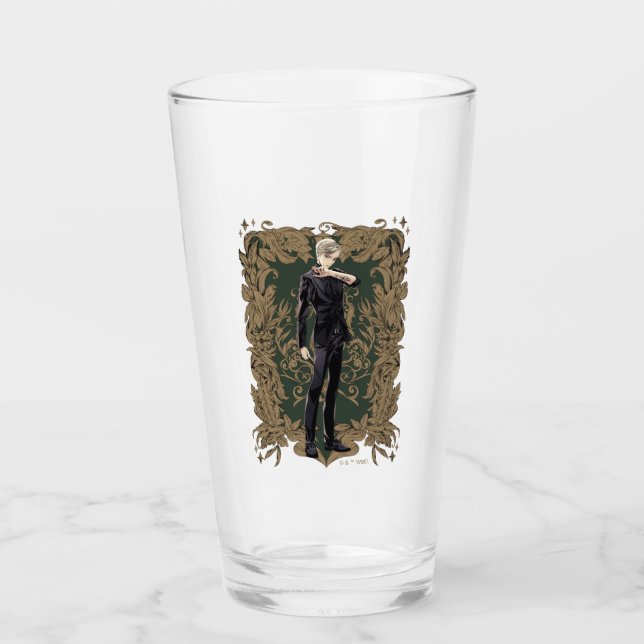 Copo De Pint Quadro de Ornamentado Anime Draco Malfoy (Frente)