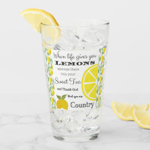 Copo De Pint Quando a vida lhe dá o humor do campo dos LEMONS