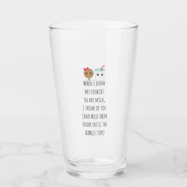 Copo De Pint Quando Eu Dobra Os Meus Cookies, Eu Os Seguro (Frente)