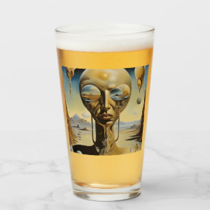 Copo De Pint quando você vê a alienígena, você é bebado