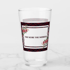 Copo De Pint Quanto Mais A Xadrez Vermelha Merrier