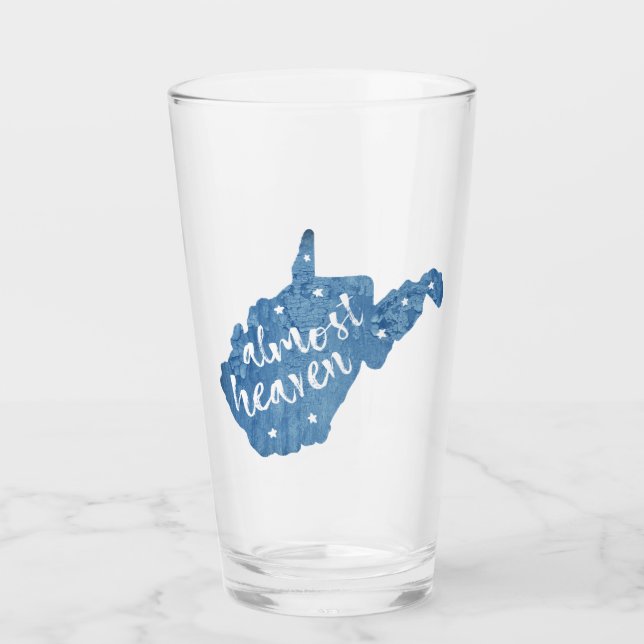 Copo De Pint Quase Heaven West Virginia (Frente)