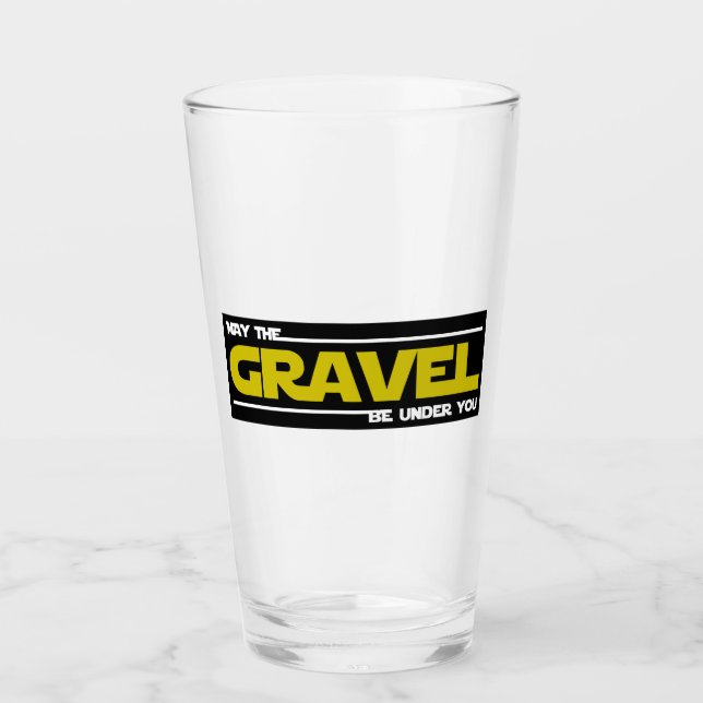 Copo De Pint Que O Gravel Esteja Sob Você (Frente)