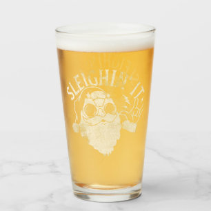 Copo De Pint Que Papais noeis Engraçados Dormem O Natal