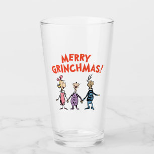 Copo De Pint Quem está de mãos dadas Merry Grinchmas