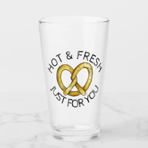 Copo De Pint Quente e fresco apenas para você NYC Salty Pretzel