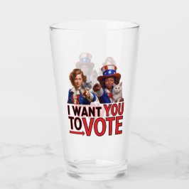 Copo De Pint QUERO QUE VOTEM (Gatinhas)