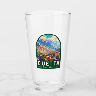 Copo De Pint Quetta Pakistan Viagem Art Vintage